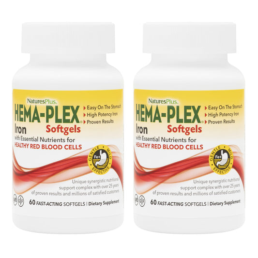 NaturesPlus Hema-Plex Iron bottle