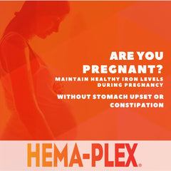 Nutrition facts for Hema-Plex Liquid Iron