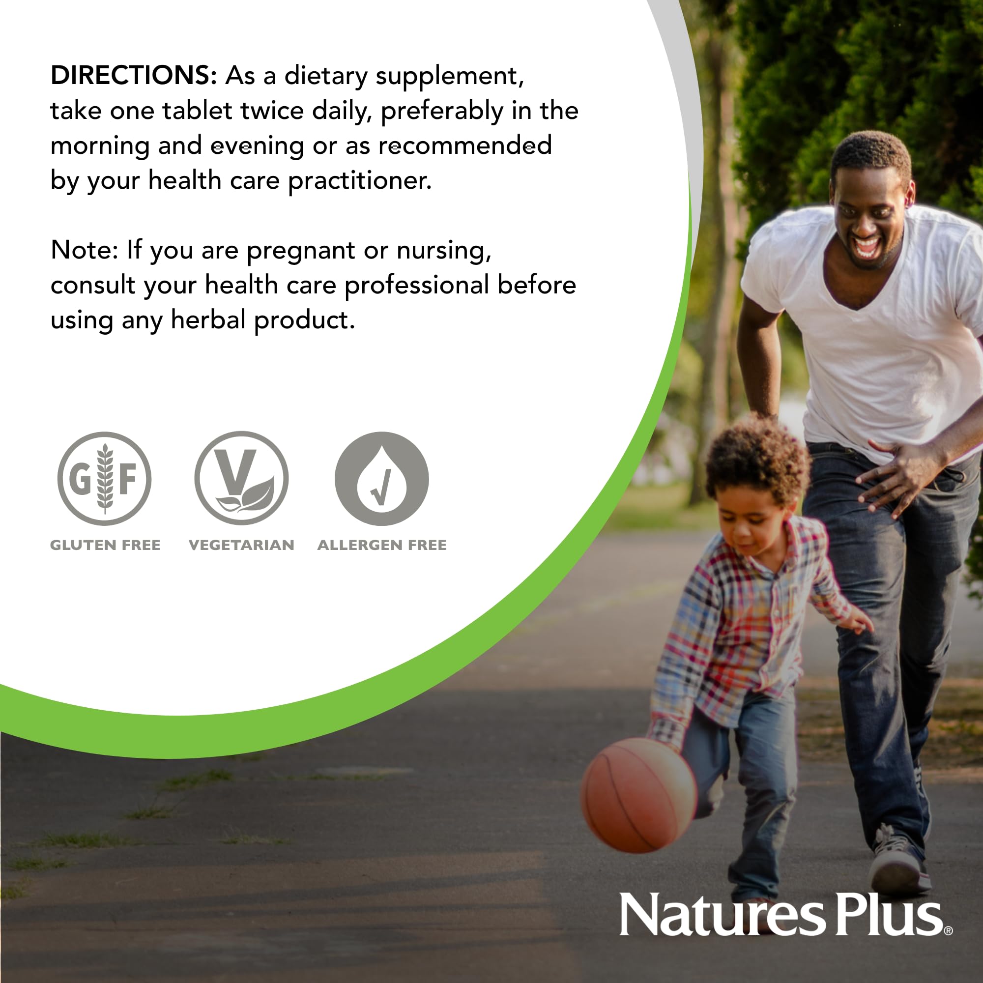 60 servings represented by 60 tablets