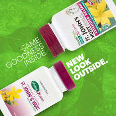 Product packaging front showing NaturesPlus logo and name