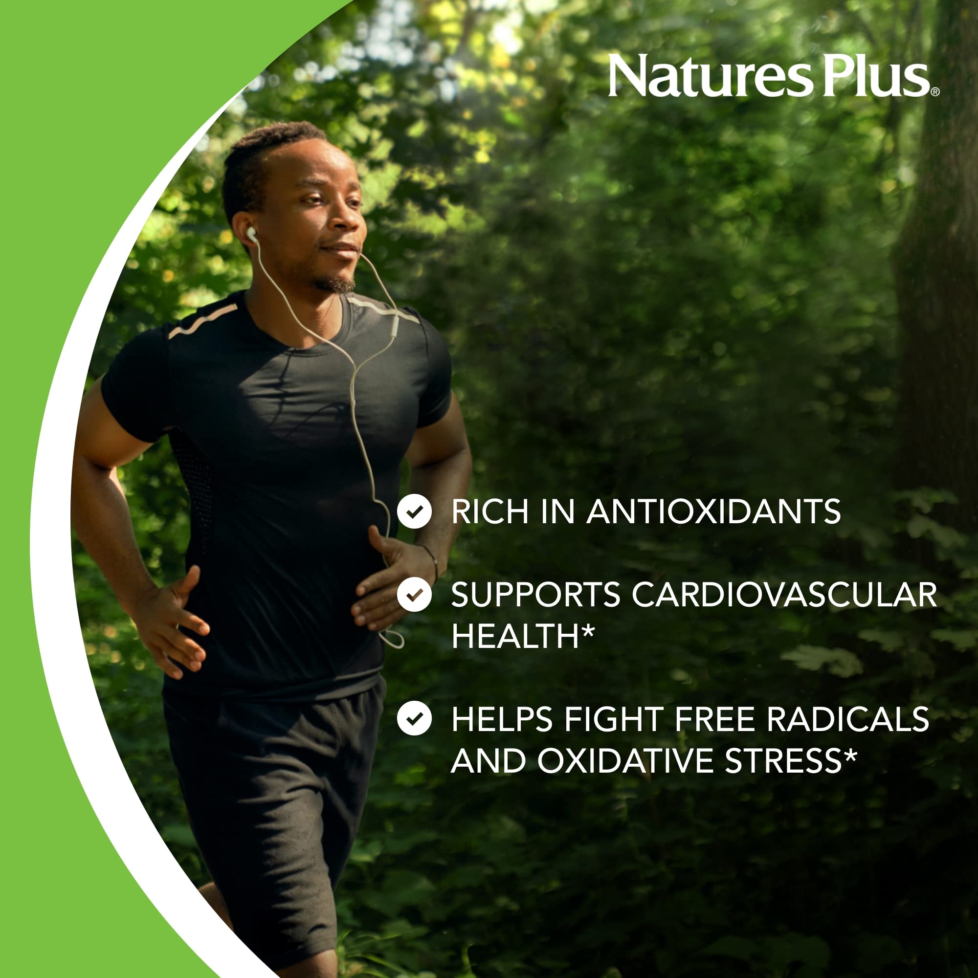 Front label of NaturesPlus Icelandic Kelp