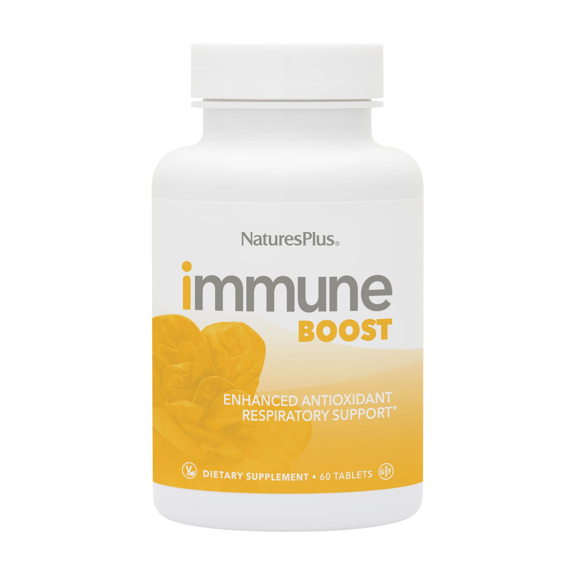 Bottle of NaturesPlus Immune Boost - 60 tablets