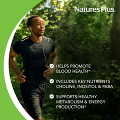 Gluten-free and vegetarian B-Complex label detail