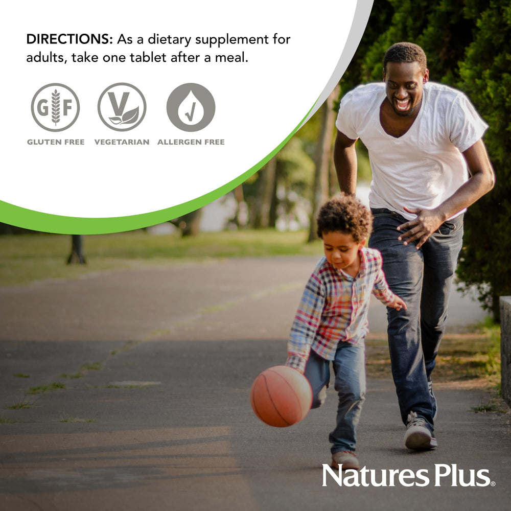 Estantería saludable con NaturesPlus Pectina de Manzana, fibra natural.