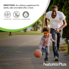 Estantería saludable con NaturesPlus Pectina de Manzana, fibra natural.