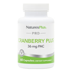 NaturesPlus PRO Cranberry Plus bottle front view
