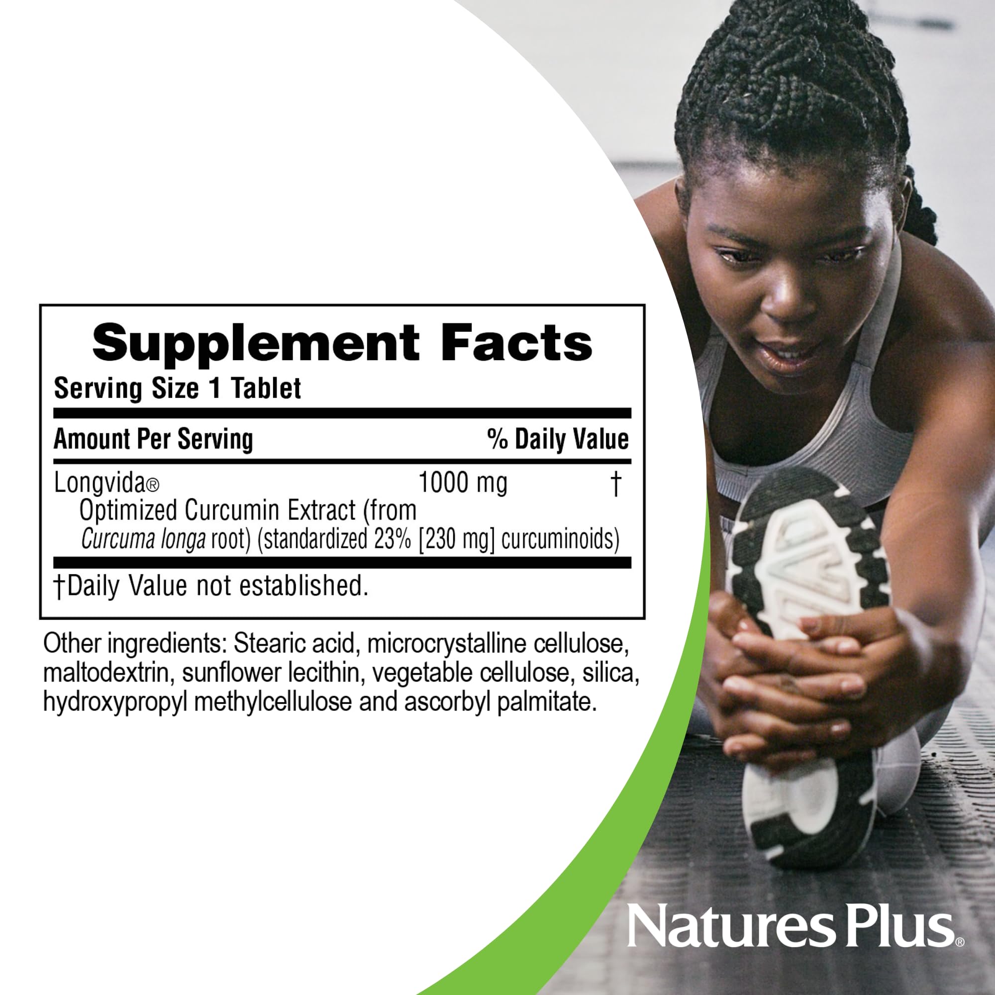 Antioxidant health concept image with curcumin
