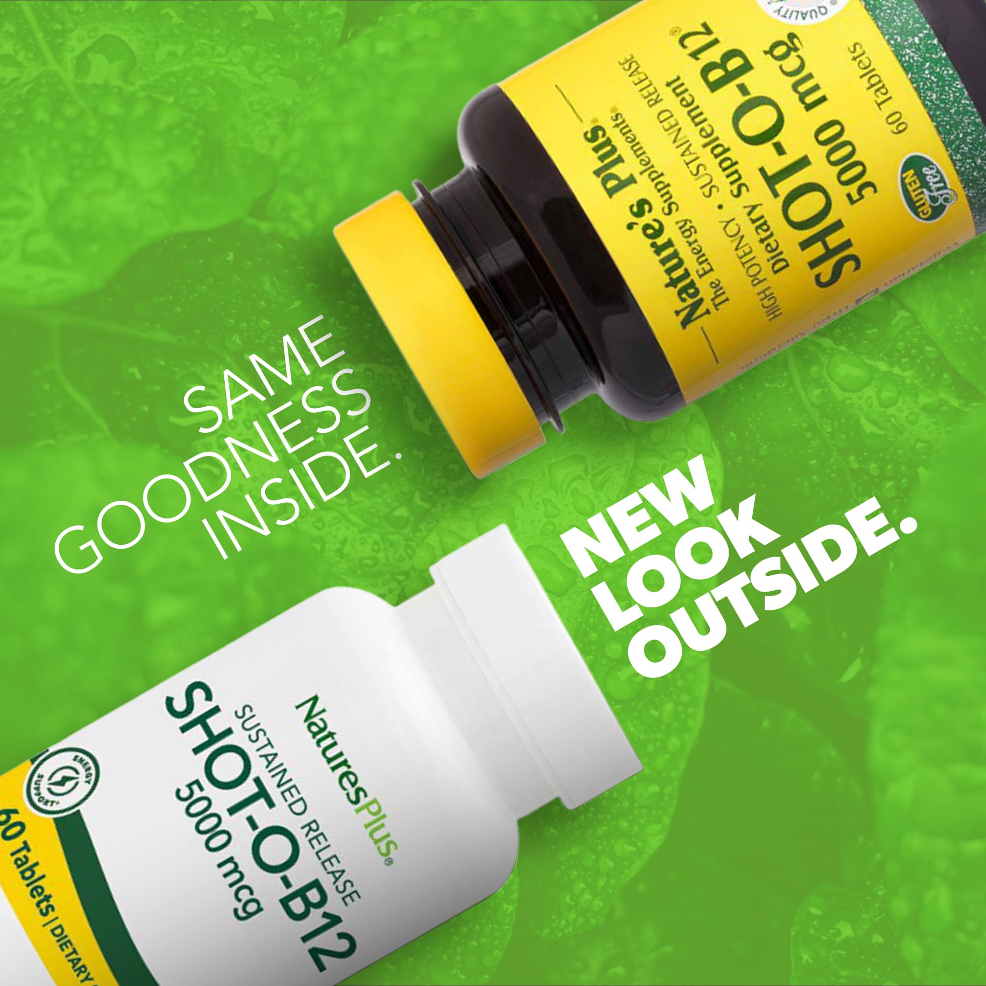 Close-up of Shot-O-B12 bottle label (5000 mcg)