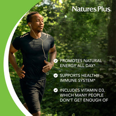 Close-up label of NaturesPlus Source of Life