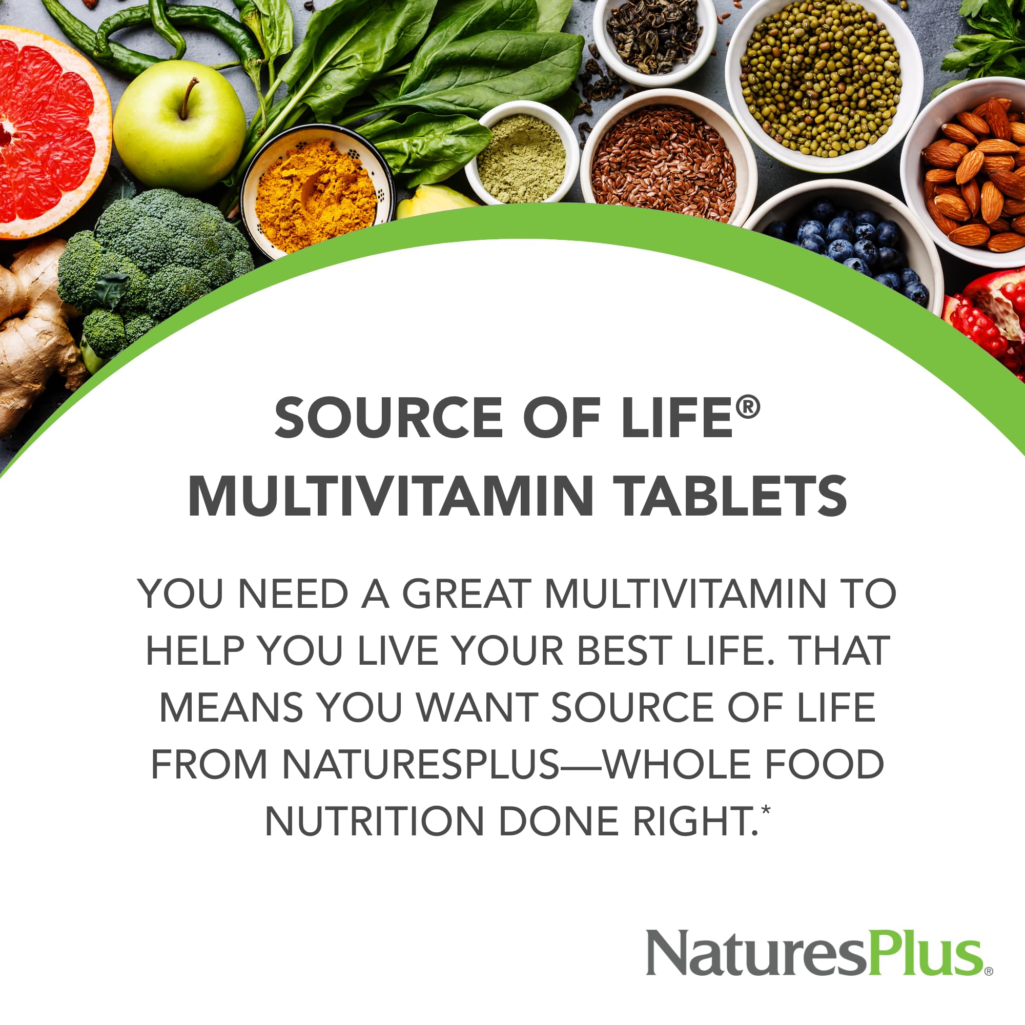 NaturesPlus vitamin D3 and nutrient blend