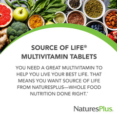 NaturesPlus vitamin D3 and nutrient blend