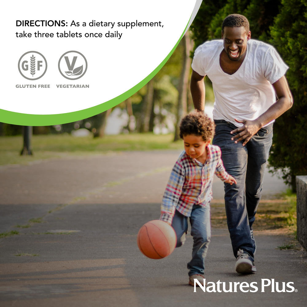Vitamin D3 highlighted on NaturesPlus Source of Life packaging