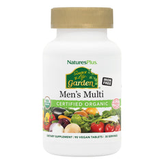 NaturesPlus Source of Life Garden Organic Men's Multivitamin bottle