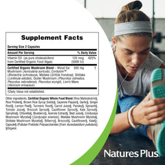 Front of packaging highlighting immune system support