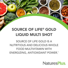 Case of 12 bottles of Source of Life Gold Liquid One Shot, 12 servings each