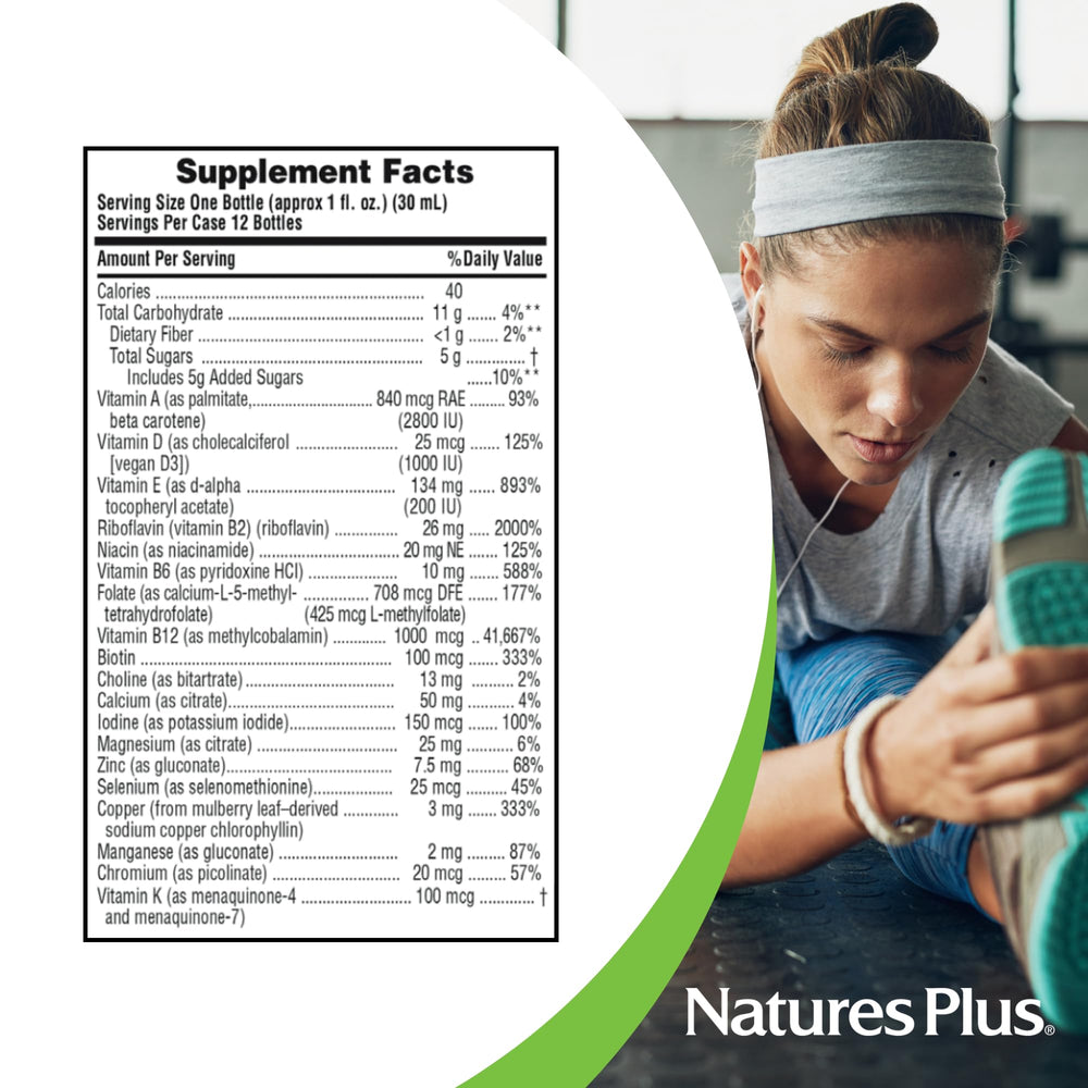 Includes prebiotic complex, omega fatty acids, and resveratrol in Source of Life Gold Liquid One Shot