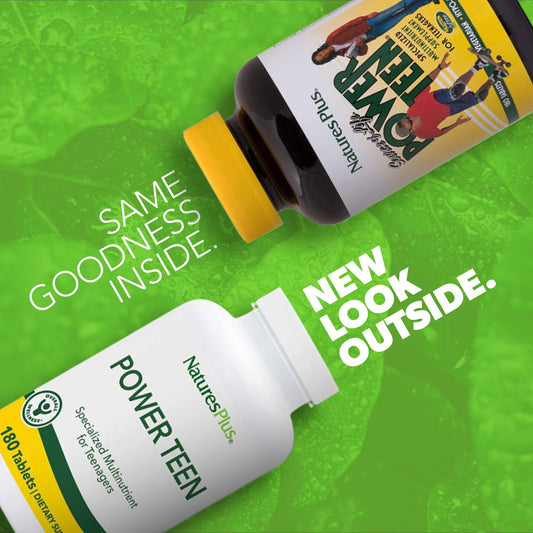 Power Teen ingredients blend with greens and minerals