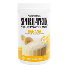 NaturesPlus SPIRU-TEIN Shake Banana packaging 2.4 lb