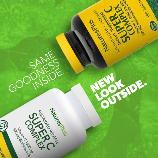 Back view showing supplement facts on bottle