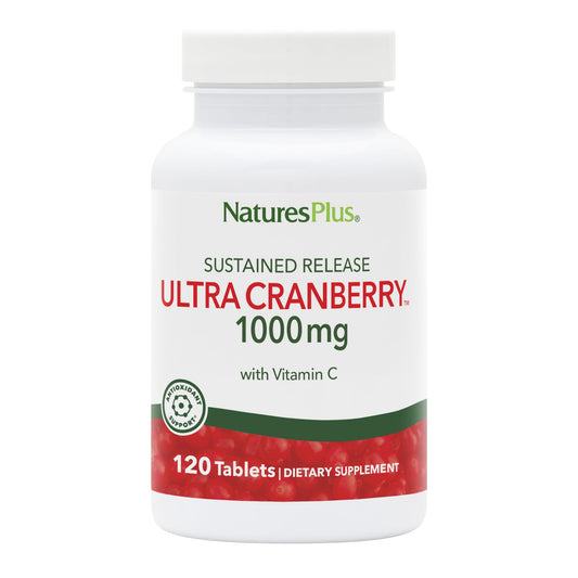 NaturesPlus Ultra Cranberry 1000mg bottle front view