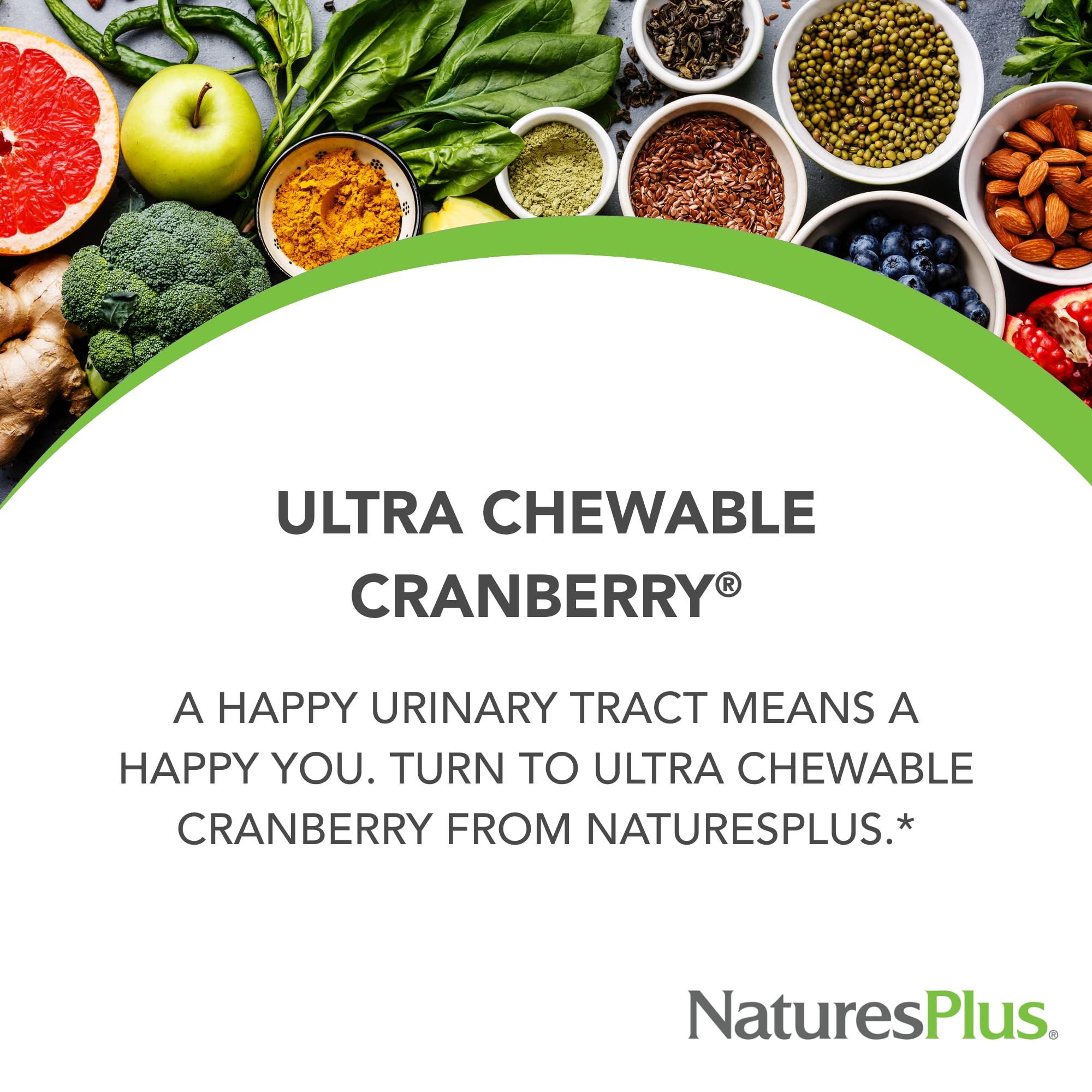 Packaging variant 1 of NaturesPlus Ultra Cranberry chewables