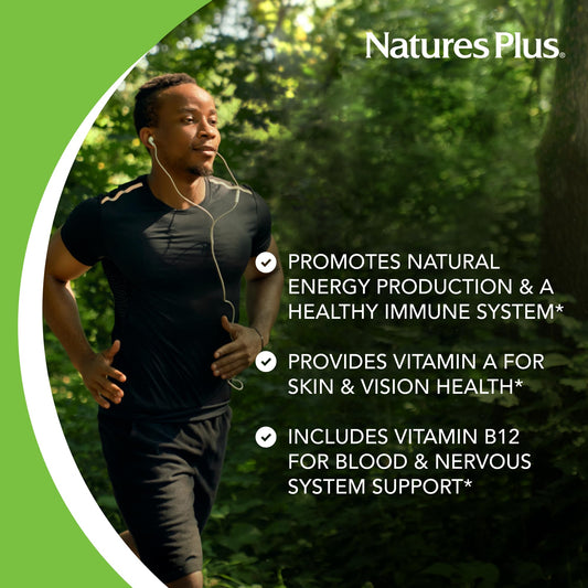 Close-up of Ultra One Daily Iron Free capsules