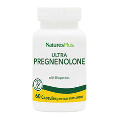 NaturesPlus Ultra Pregnenolone bottle and label - 60 capsules (hero image)