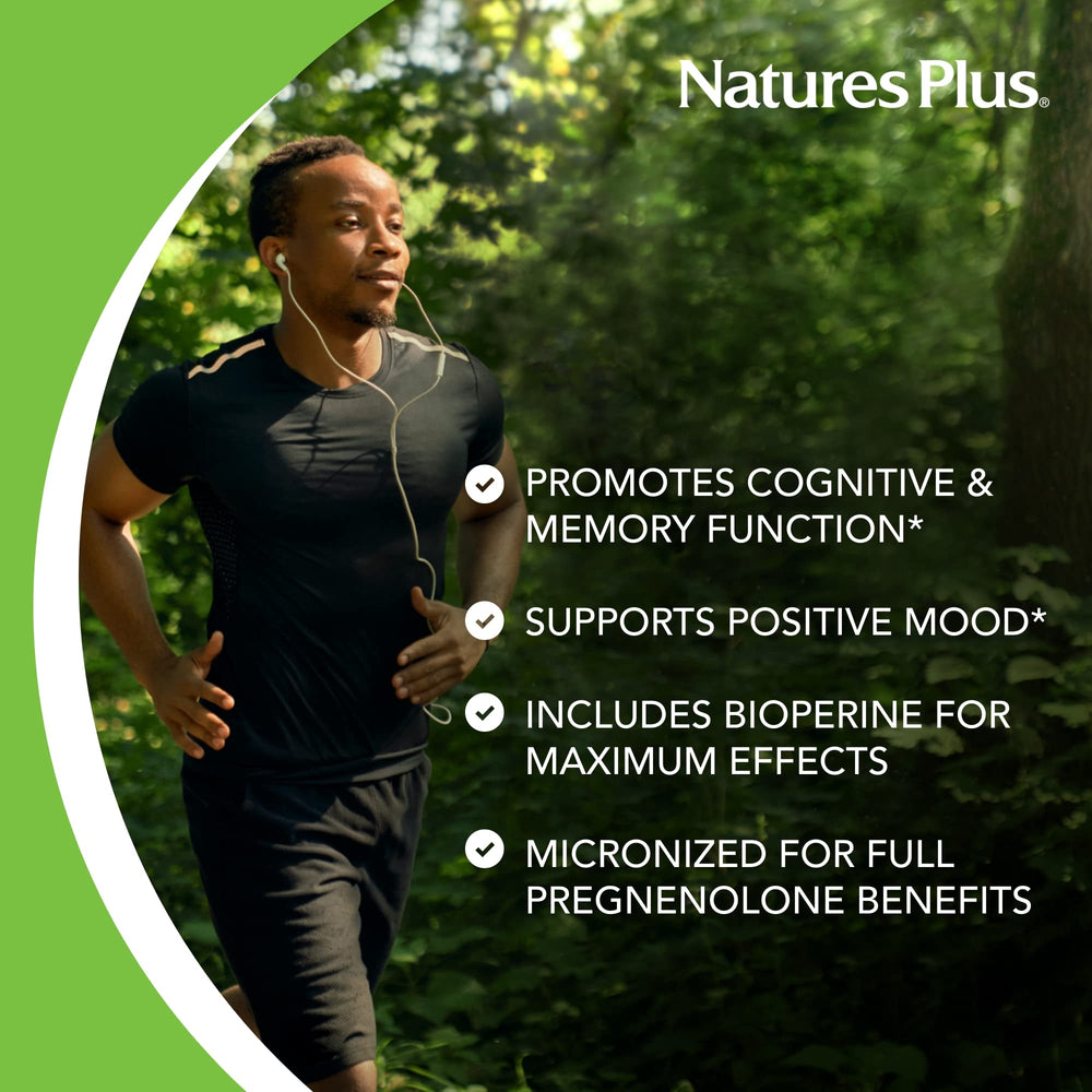 Ingredient and supplement facts for NaturesPlus Ultra Pregnenolone