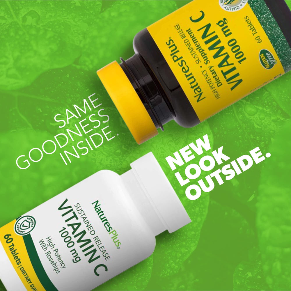 Bottle displaying 60 vegetarian tablets