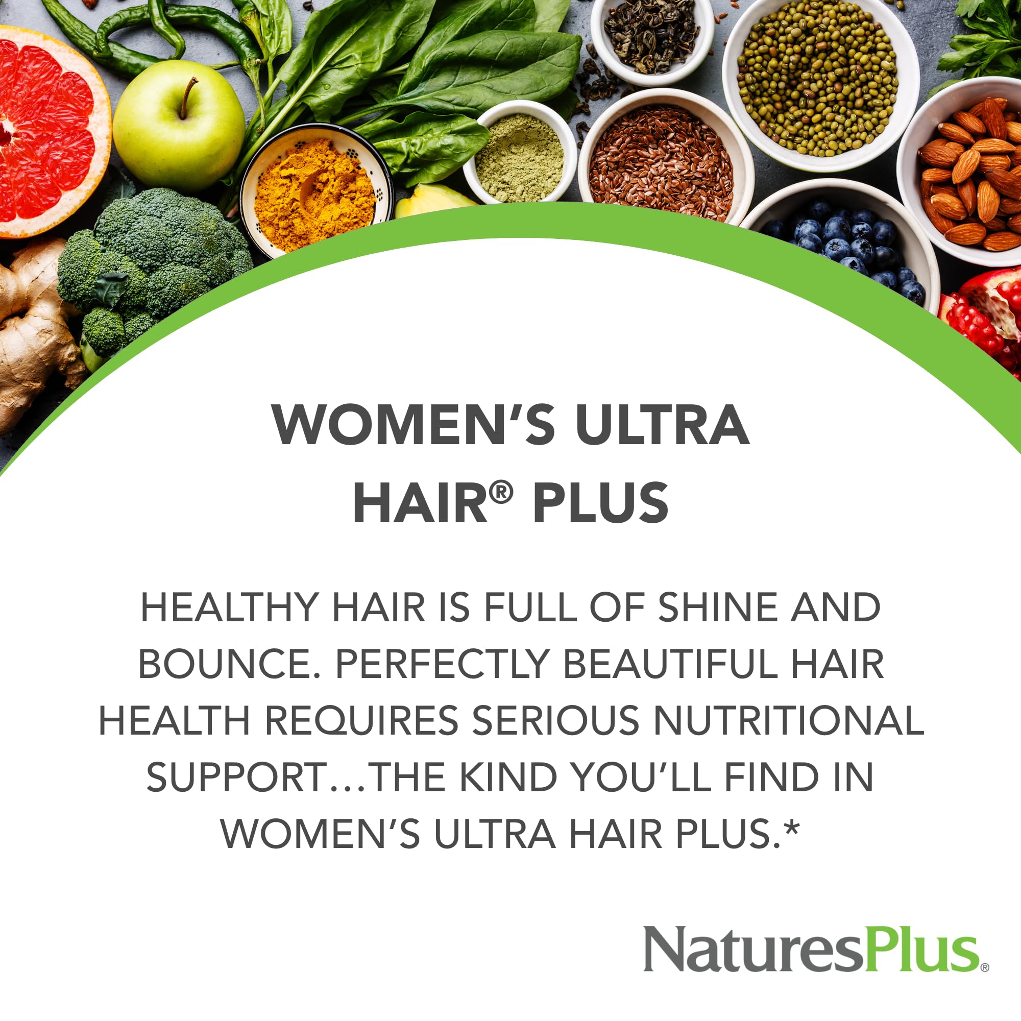 Close-up of MSM, flax extract, turmeric and ginkgo biloba ingredients