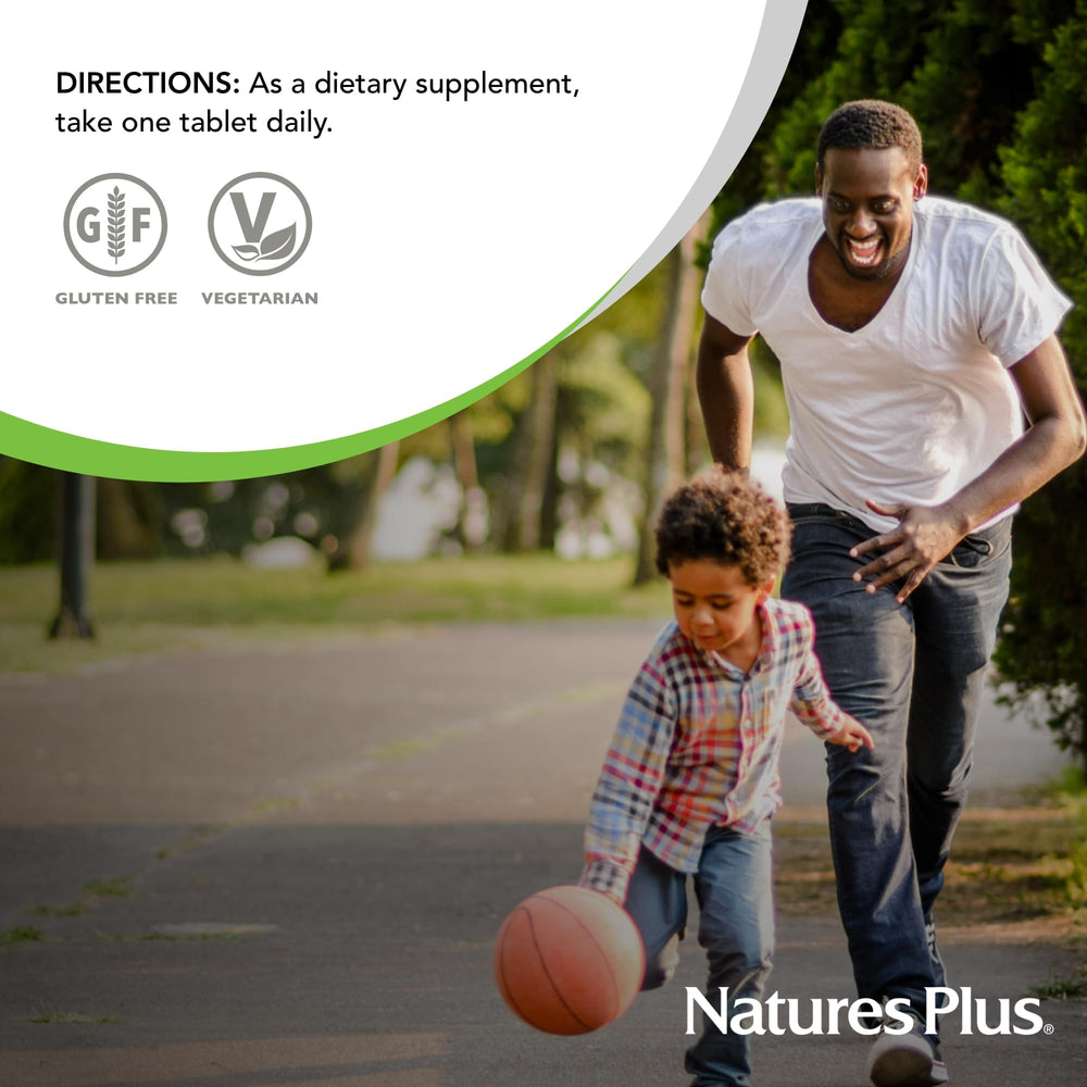 NaturesPlus Zinc 50 mg bottle with 90 tablets