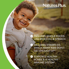 Close-up of NaturesPlus Animal Parade Tropical Berry bottle