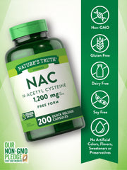 Nature's Truth NAC capsules daily dose is easy to take