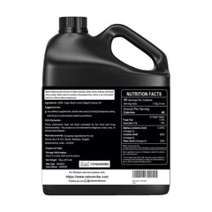 Tamper-resistant seal and jar of Naturevibe Botanicals Black Cumin Seed Oil
