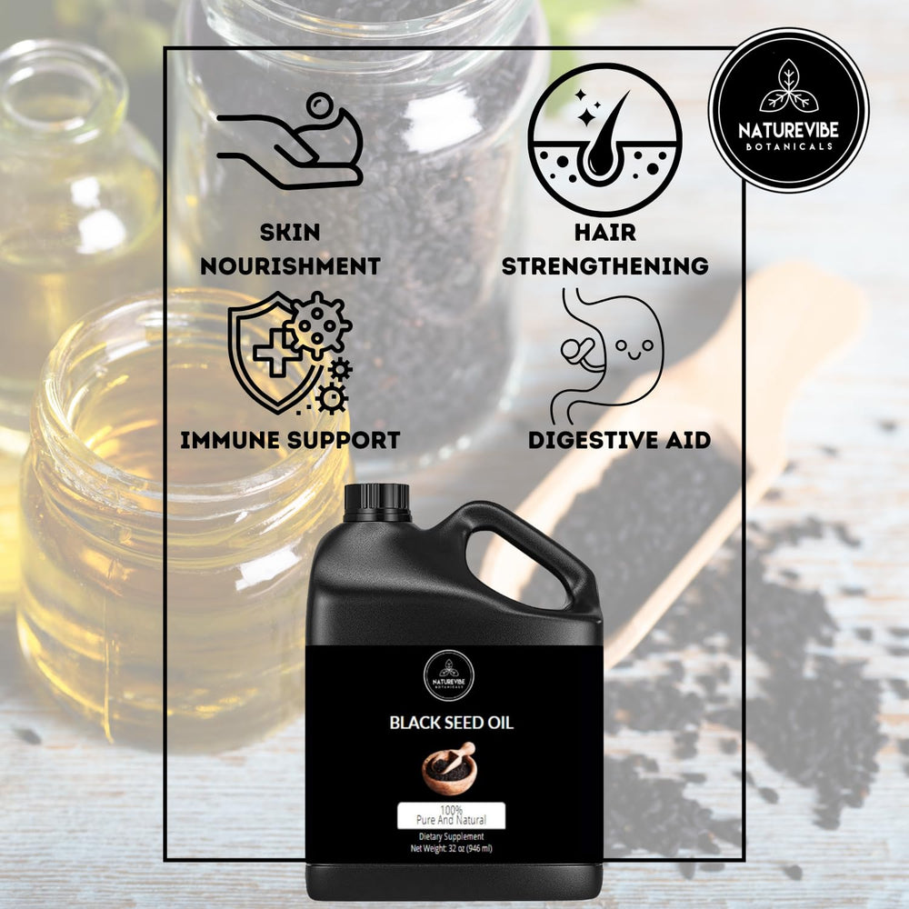 Omega 3 6 9 Nigella sativa oil from Naturevibe Botanicals