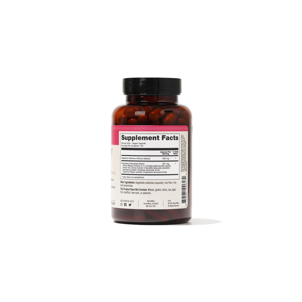 Cayenne Pepper and Acai Berry components in the formula