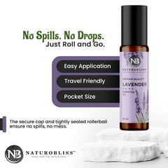 Close-up of lavender essential oil texture