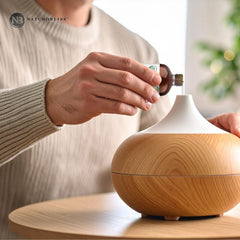 Origin: South Africa label on NaturoBliss Tea Tree Oil