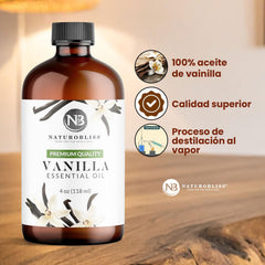 Storage bottle kept in a cool dark place for NaturoBliss Vanilla Oil
