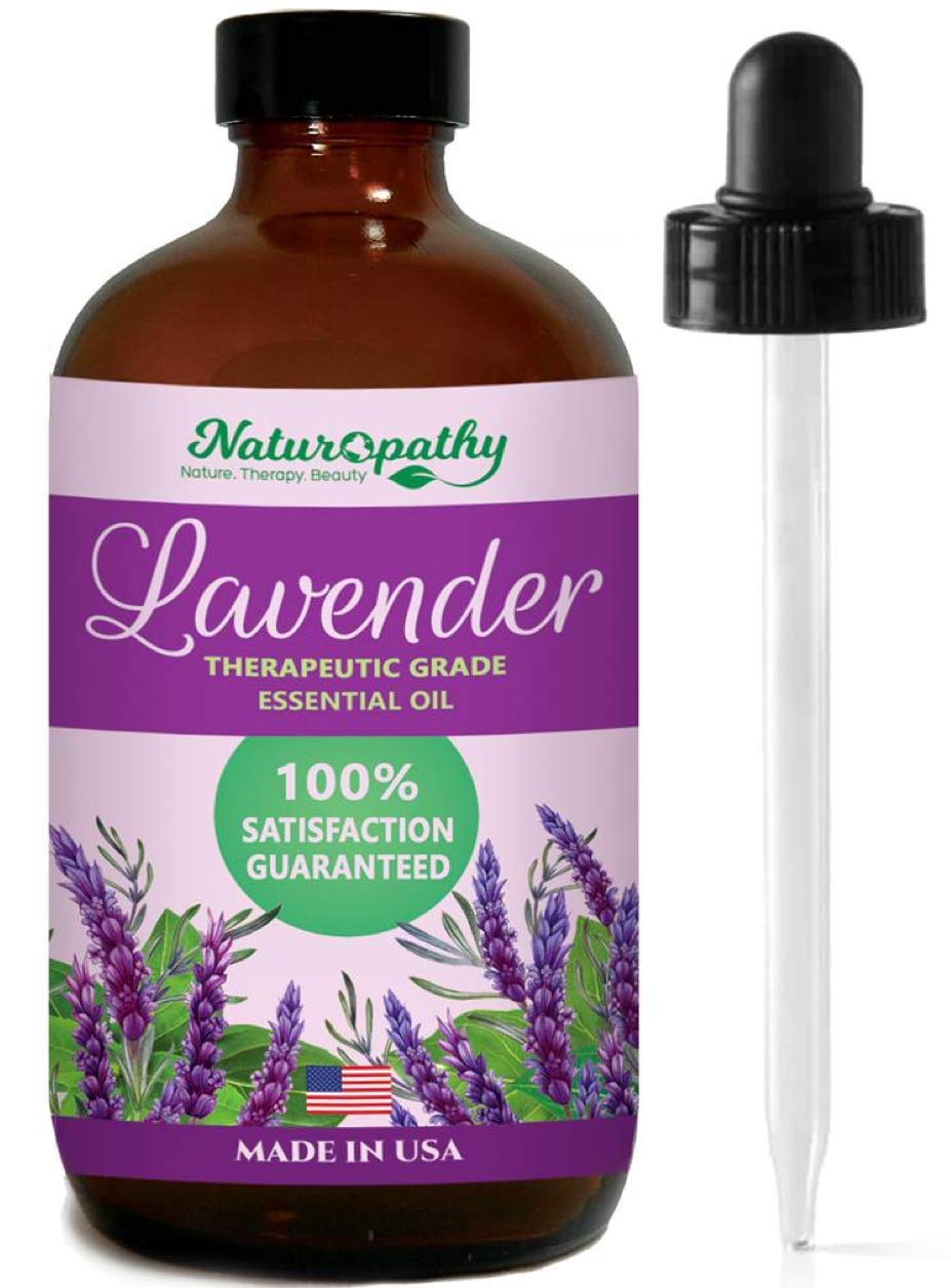Naturopathy Lavender Essential Oil 4oz bottle