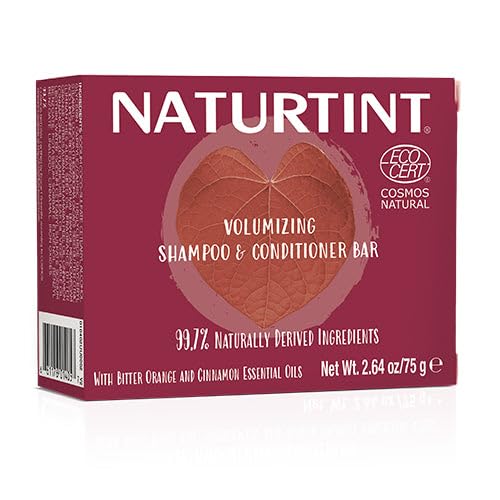 Naturtint shampoo bar cinnamon lather close-up, rich foam for clean hair.