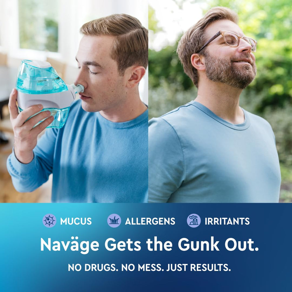Navage saltpods-pack pre-packaged pods for mess-free, convenient rinses