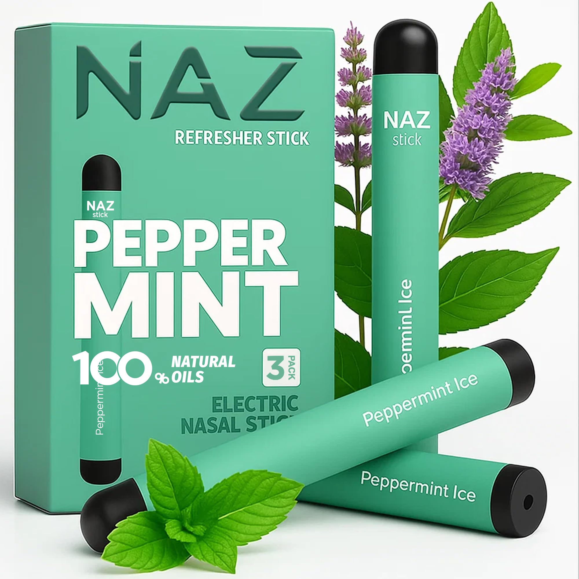 Naz Menthol Herbal Nasal Stick packaging and box