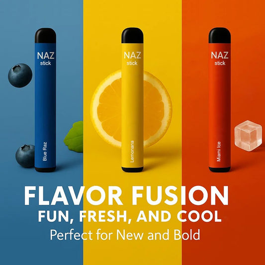 Open packaging showing Naz Menthol Inhaler
