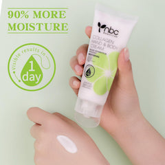 nbc BeautiLab Hand Cream travel-size packaging fits in bags or purses.