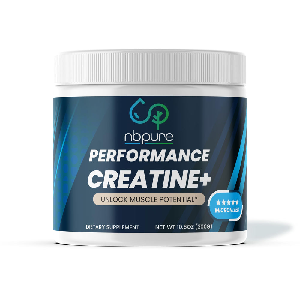 nbpure Micronized Creatine Monohydrate bottle label