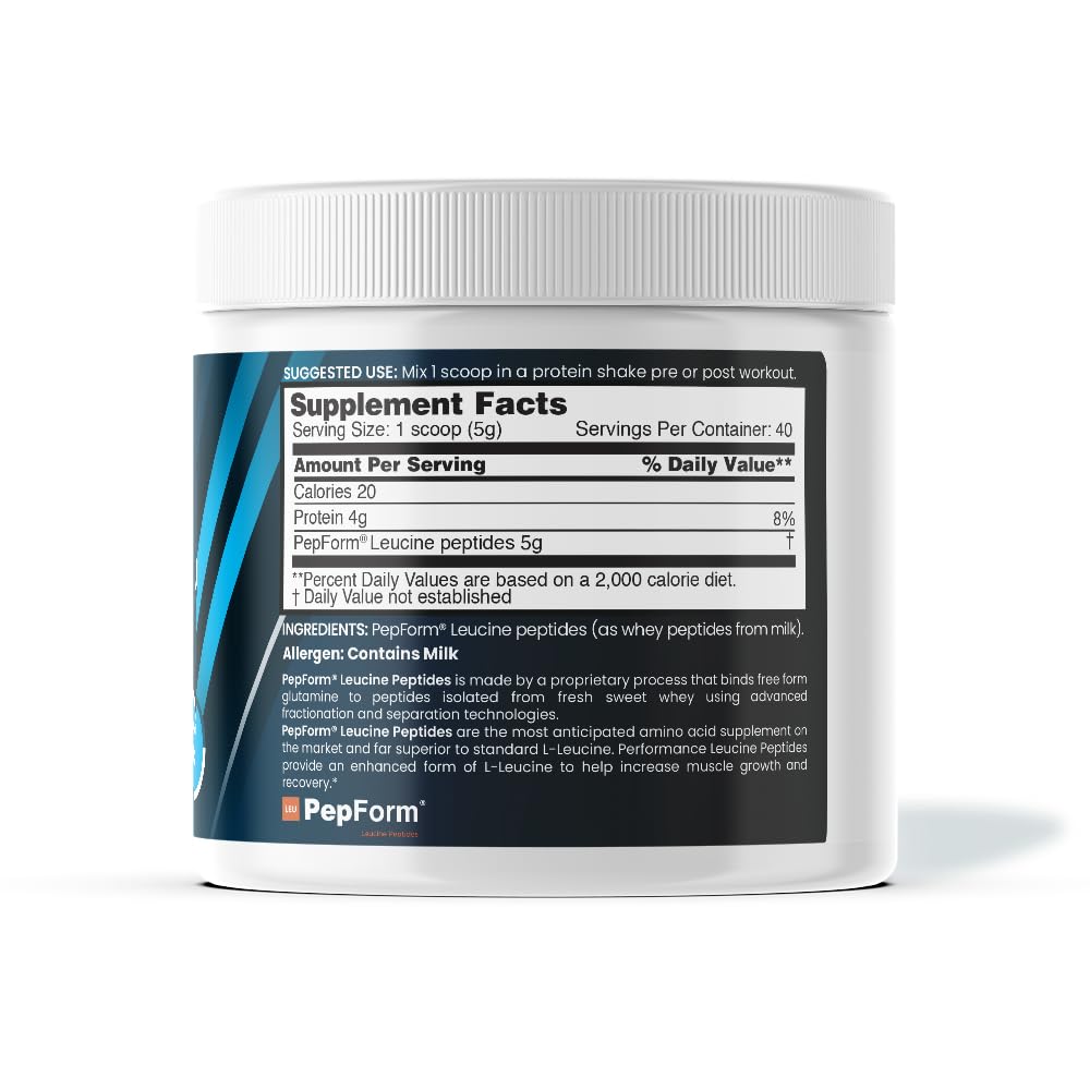 Athlete performing post-workout recovery with nbpure Leucine+