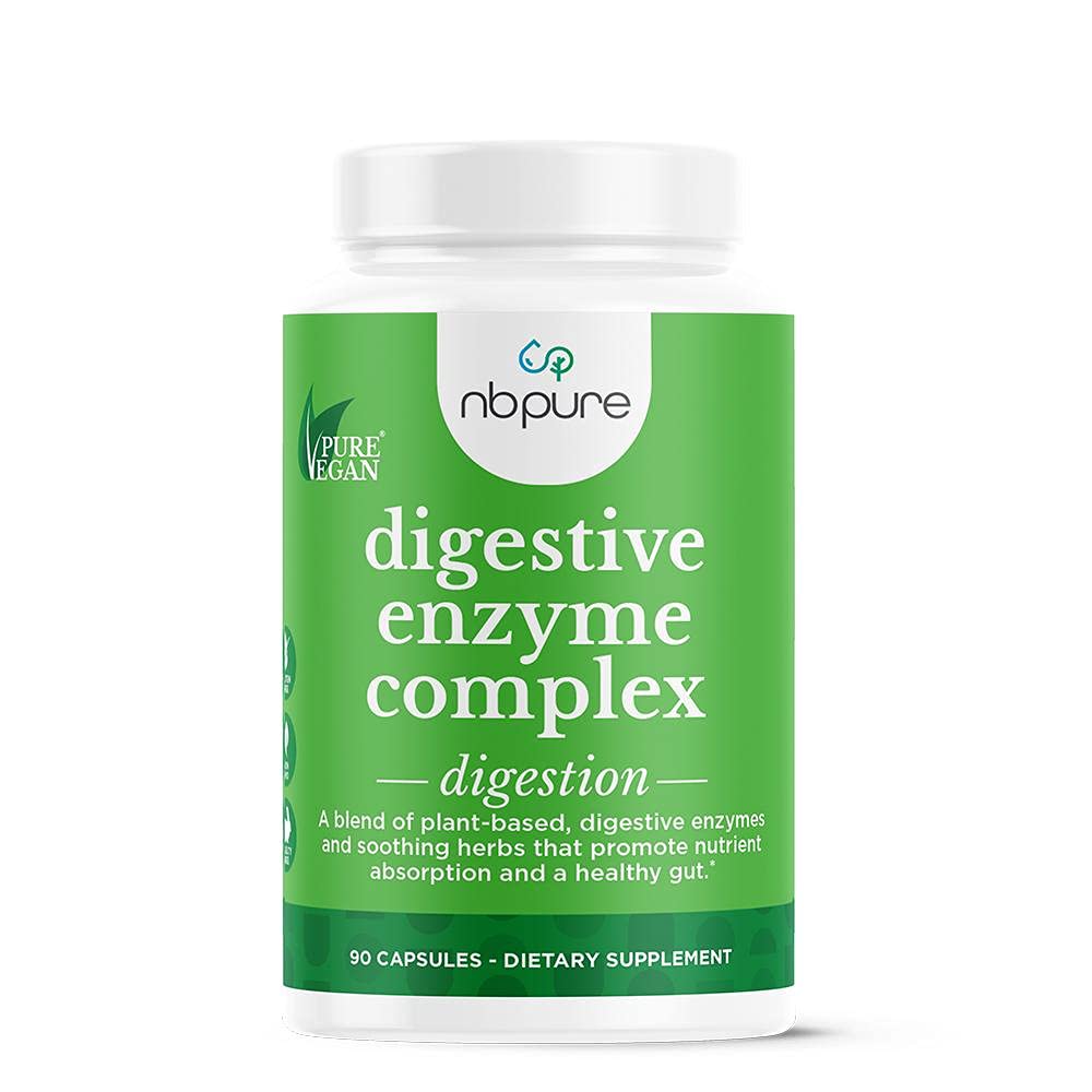 Nbpure Vegan Digestive Enzyme Complex packaging front