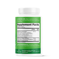 Usage and serving guidelines for the enzyme complex