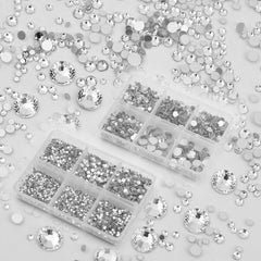 NCB glass crystal detail shows clear brilliance and shine.